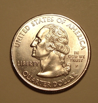 Broken-Die-Dime-And-Texas-Quarter-Pics